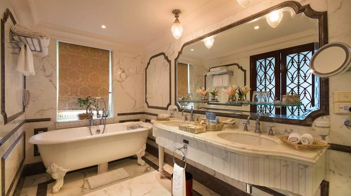 Taj lake Palace - Grand Royal Suite - Bathroom