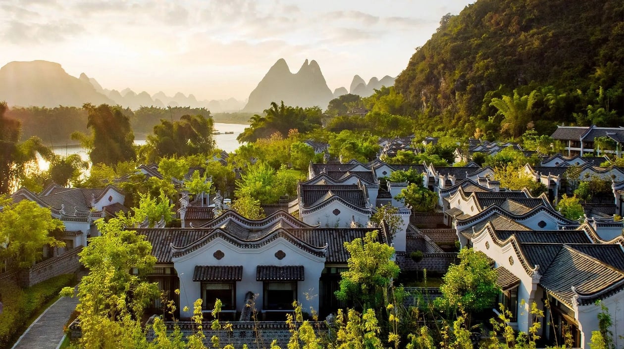 Banyan Tree Yangshuo - Aerial