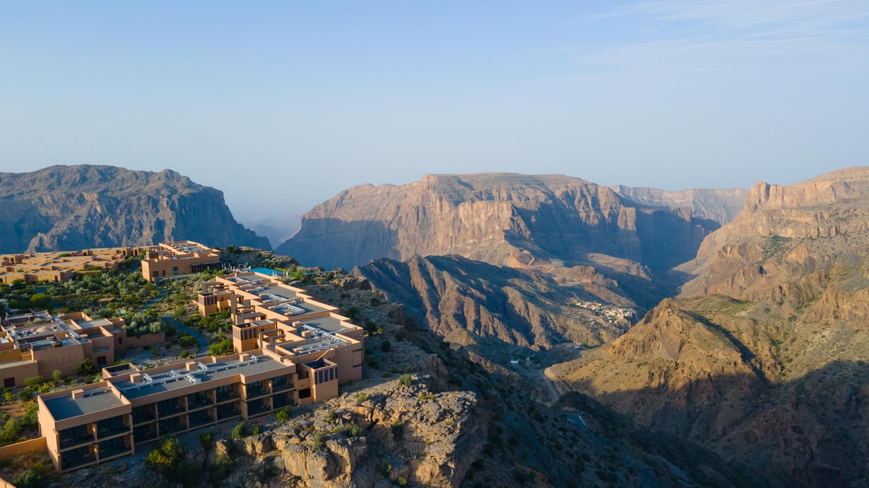 Anantara Al Jabal Al Akhdar Resort - Aerial