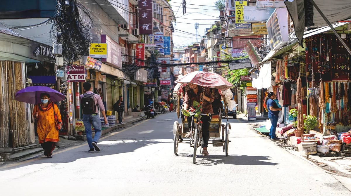 Kathmandu riksja