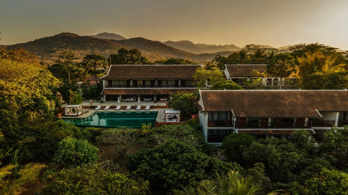 La Residence Luang Prabang aerial