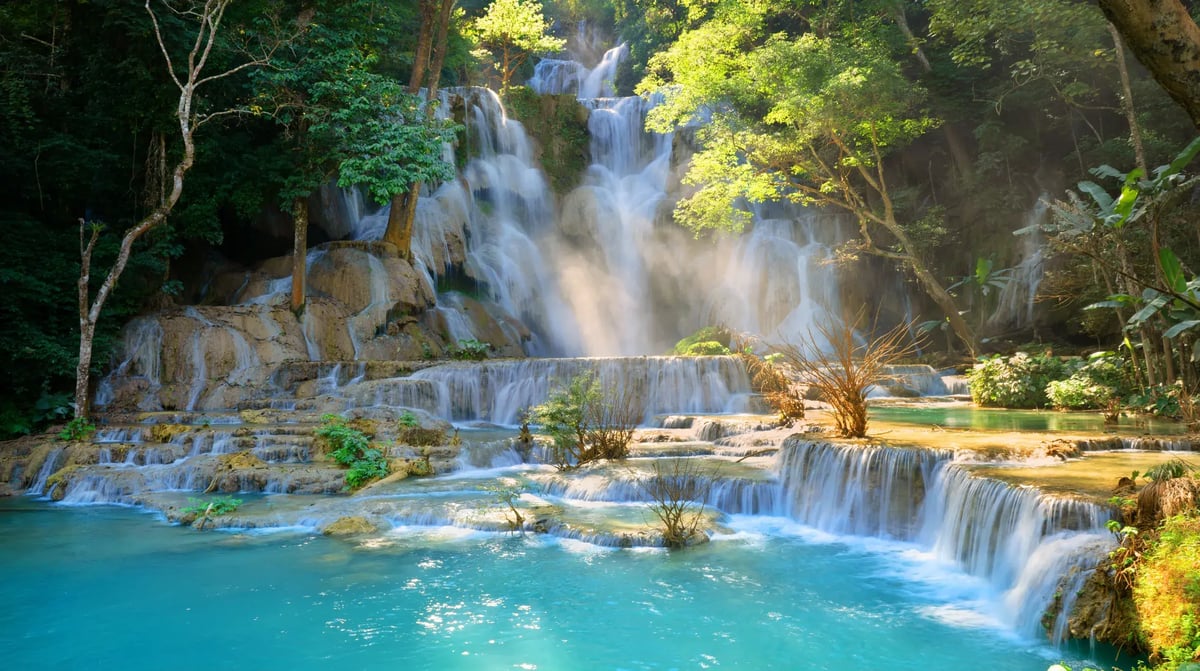 Luang Prabang waterval