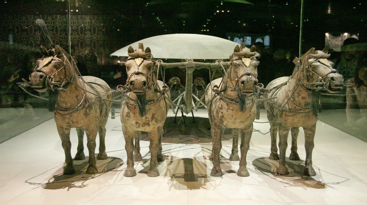 Terra Cotta Army - Bronze Horse Carriage