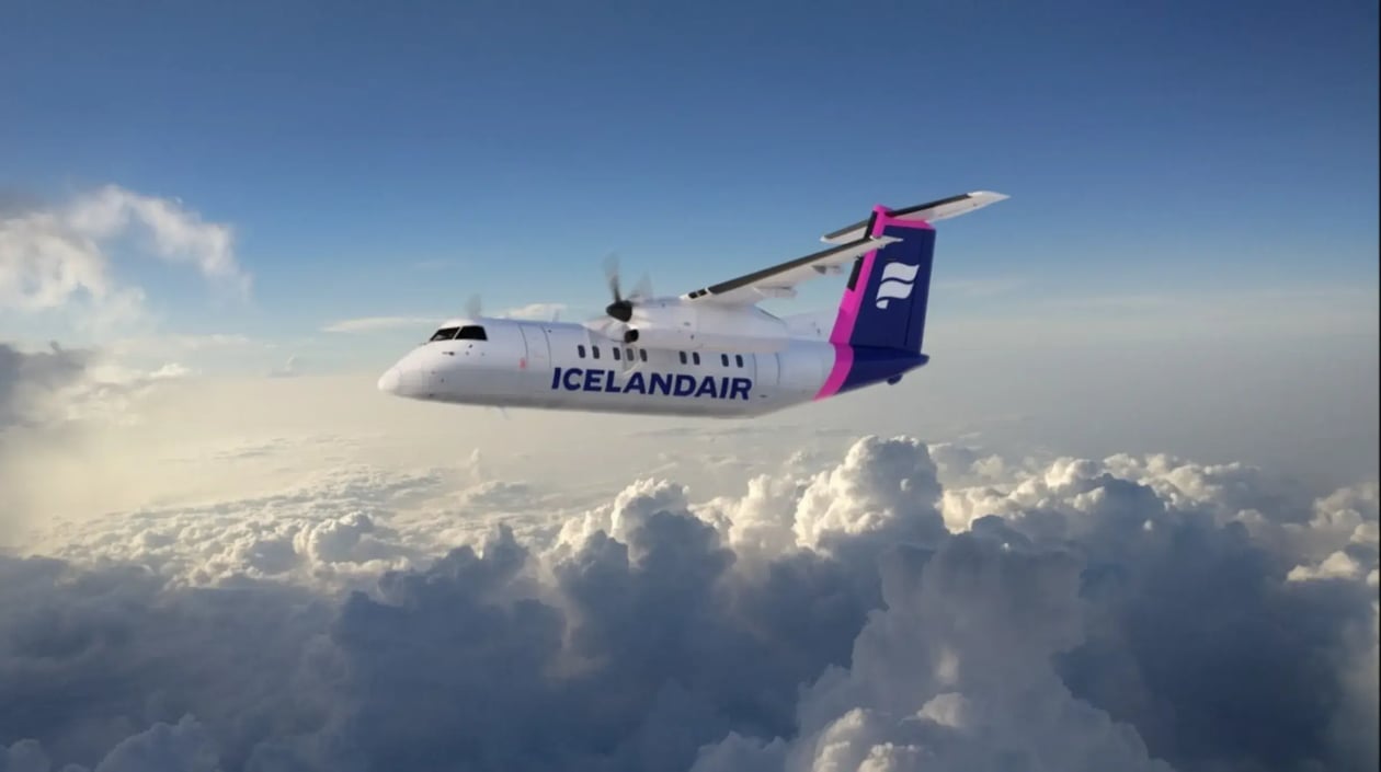 Dash 8 Icelandair