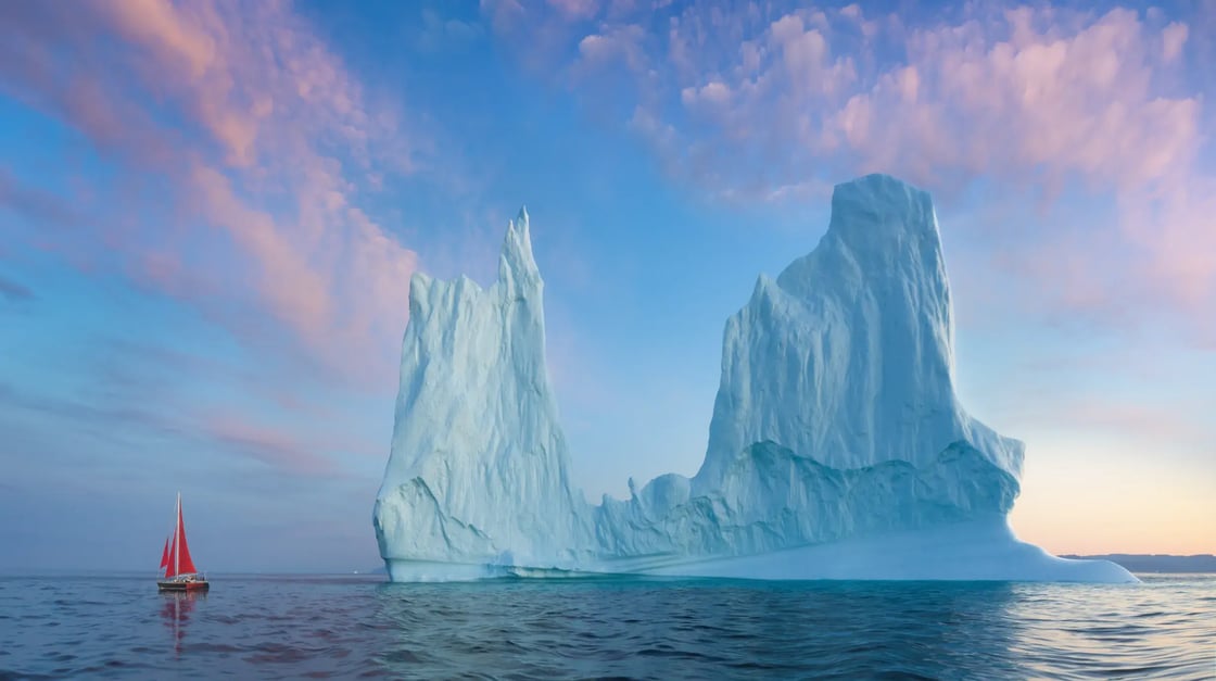 Disko Bay Midzomernacht Groenland