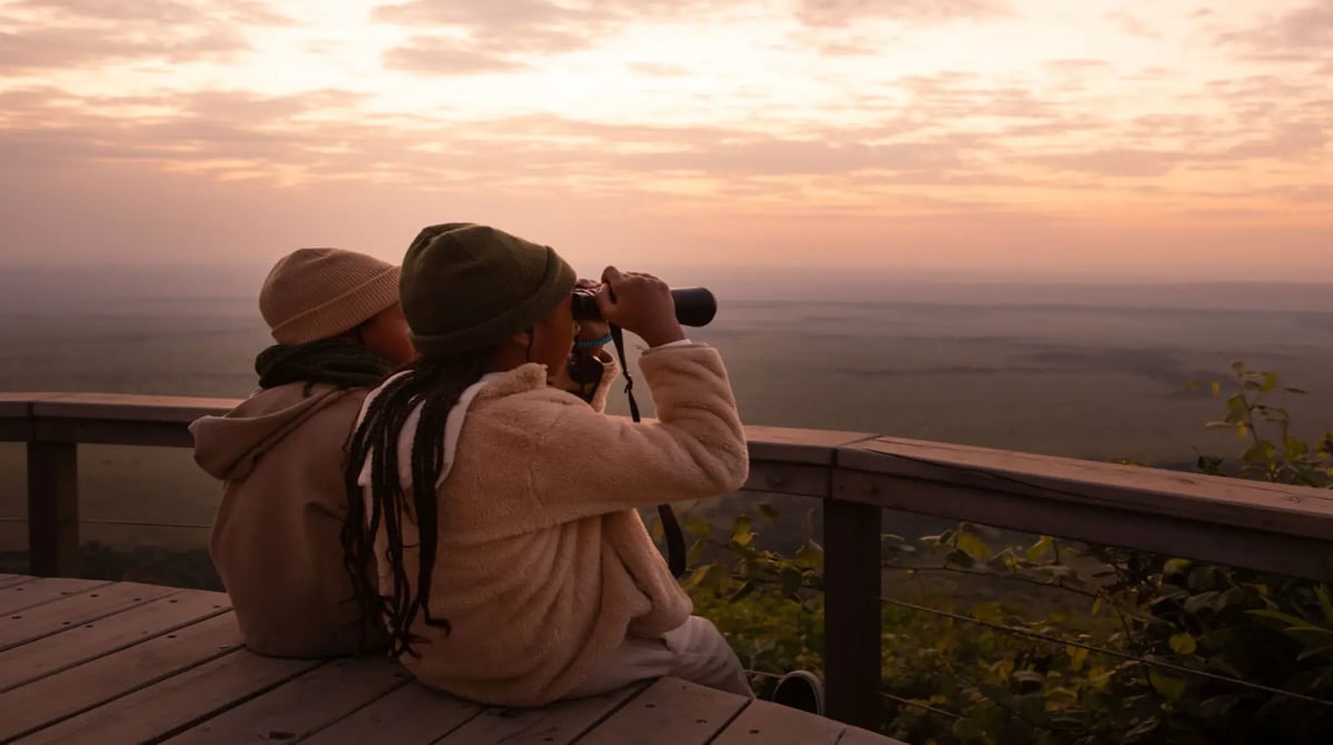 A Family Safari from the Angama Mara Deck