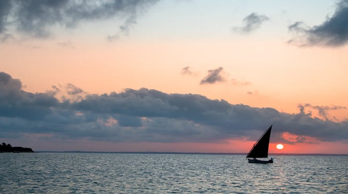andBeyond Benguerra sunset dhow cruise