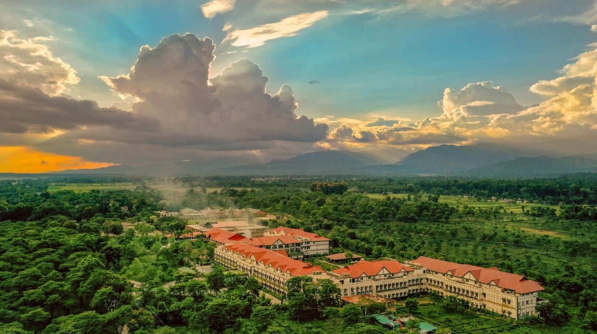 Mayfair Tea Resort Aerial