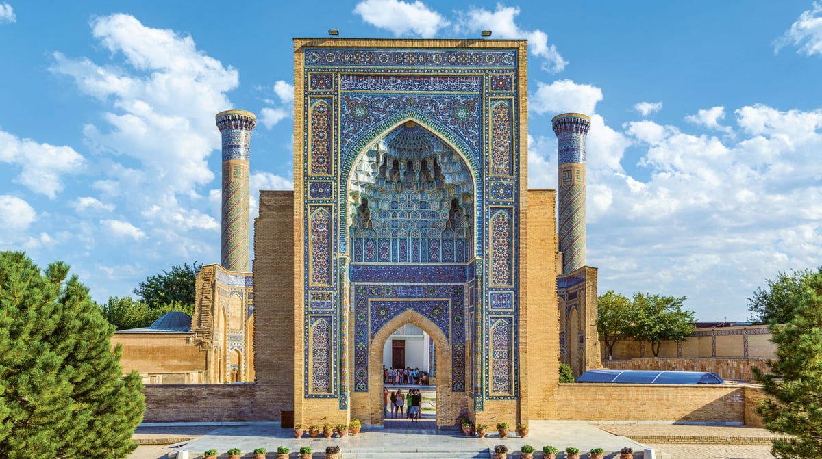 Gur-e-Amir mausoleum Samarkand Oezbekistan