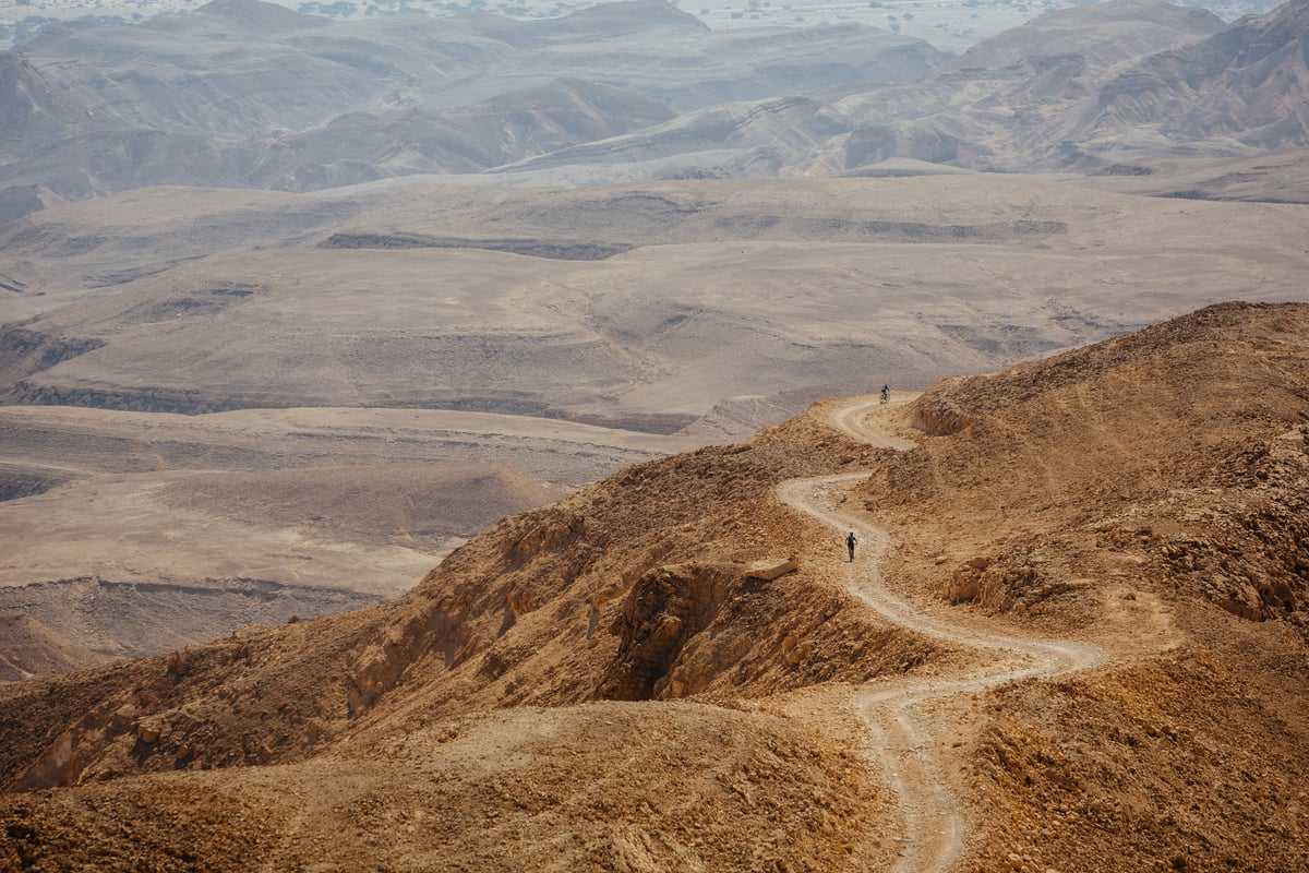 Negev woestijn fiets