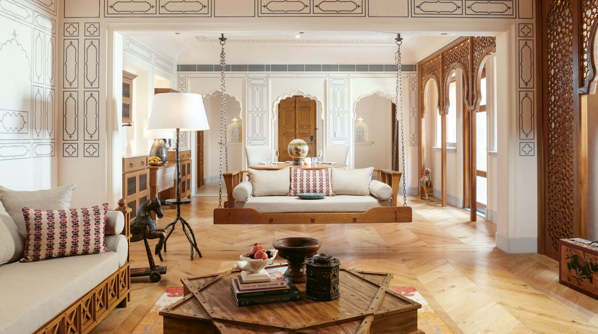 Six Senses Fort Barwara - Rani_Rajkumari_Suite_-_Living_Room