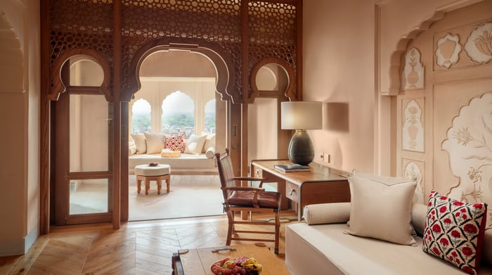 Six Senses Fort Barwara - The_Fort_Suite_-_Living_Room