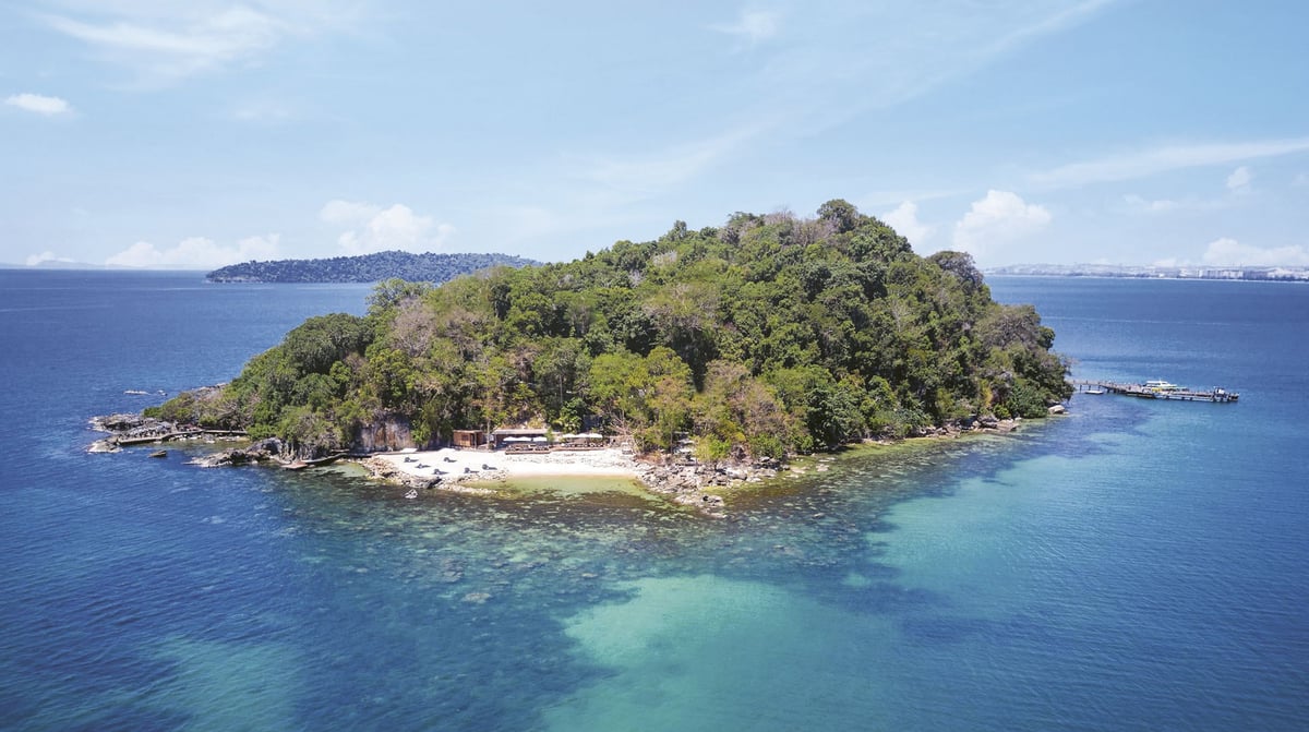 Six Senses Krabey Island - Aerial View
