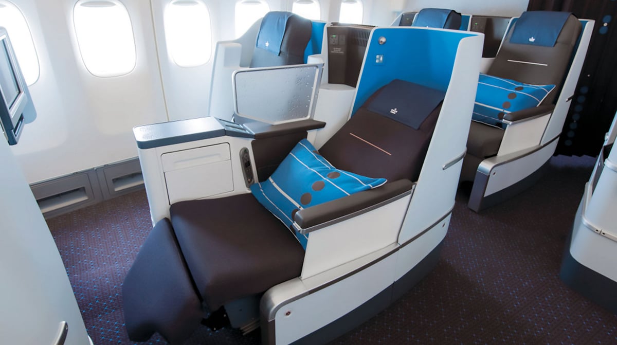 KLM Businessclass