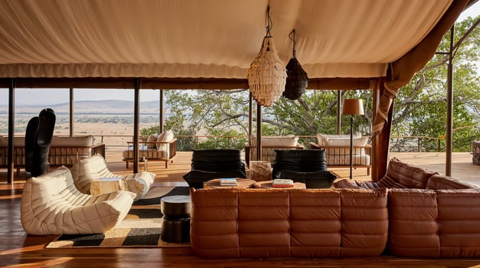 Grumeti Art Lodge Living