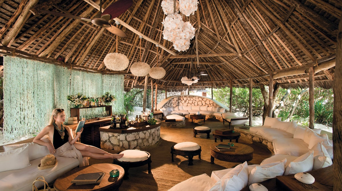 Mnemba Island Lodge Tanzania - Bar Area