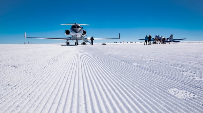 Once in a lifetime Air Cruise naar Antarctica