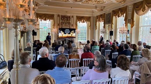 Presentatie voor air cruise collection op slot zeist