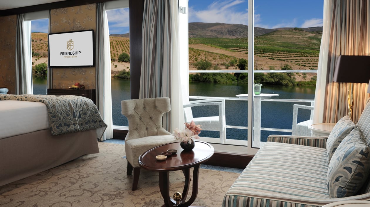 Douro cruise Queen Isabel suite