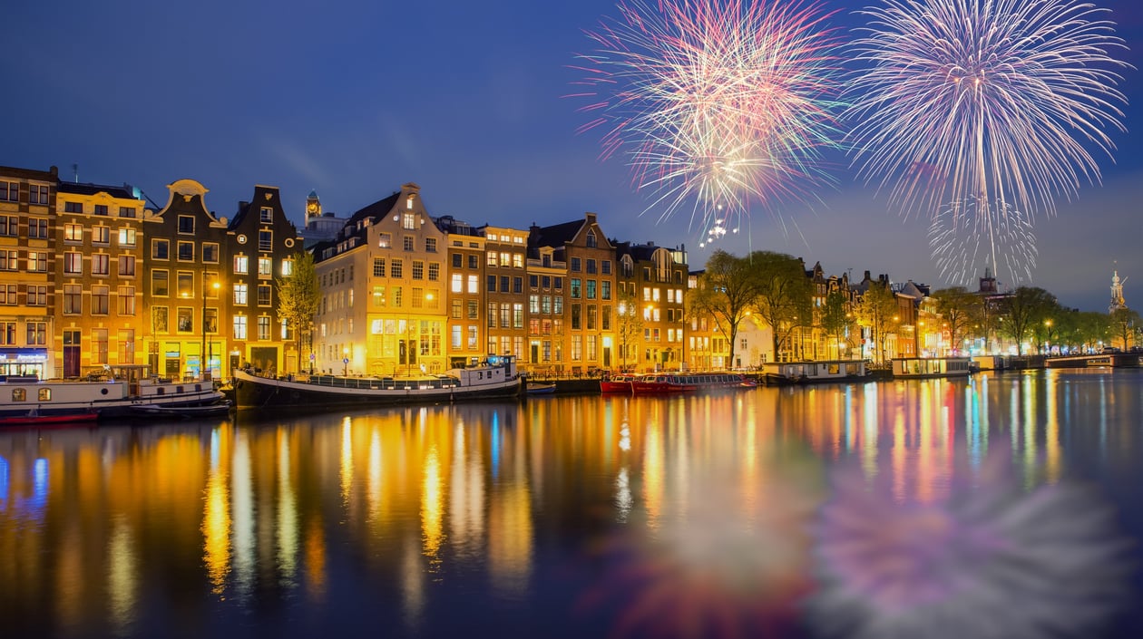 Amsterdam firework