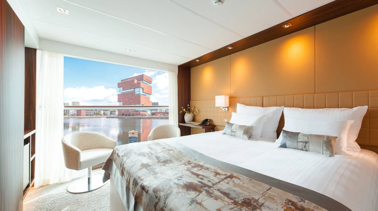 Amadeus Queen, A-B-cabine, Antwerpen