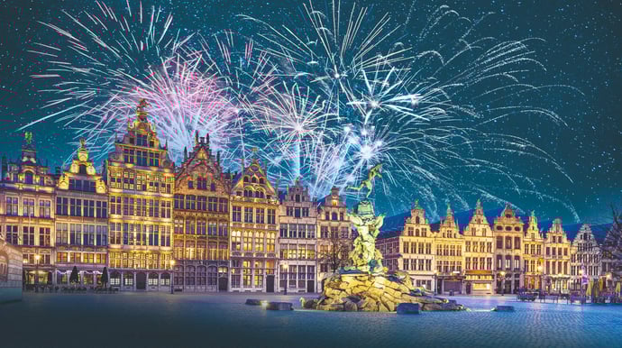 6-daagse Oud & Nieuwcruise door de zuidelijke Nederlanden