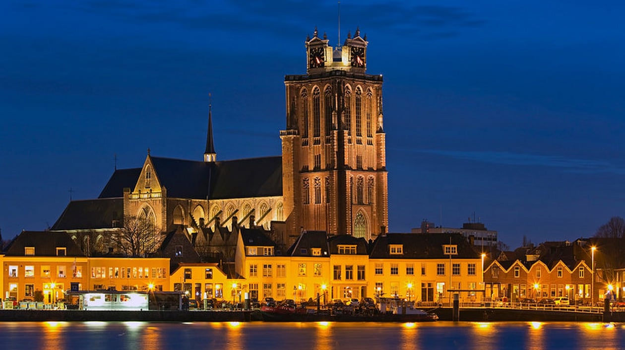 Grote Kerk Dordrecht avond