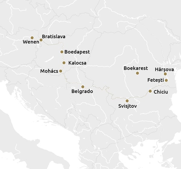 12-daagse cruise over de mooie blauwe Donau2025