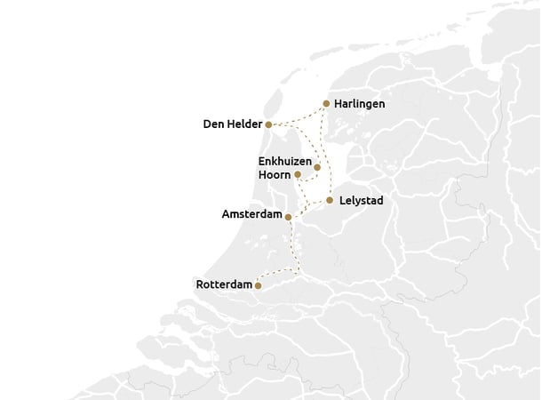 6-daagse Hollandcruise- IJsselmeer  Waddenzee_2026