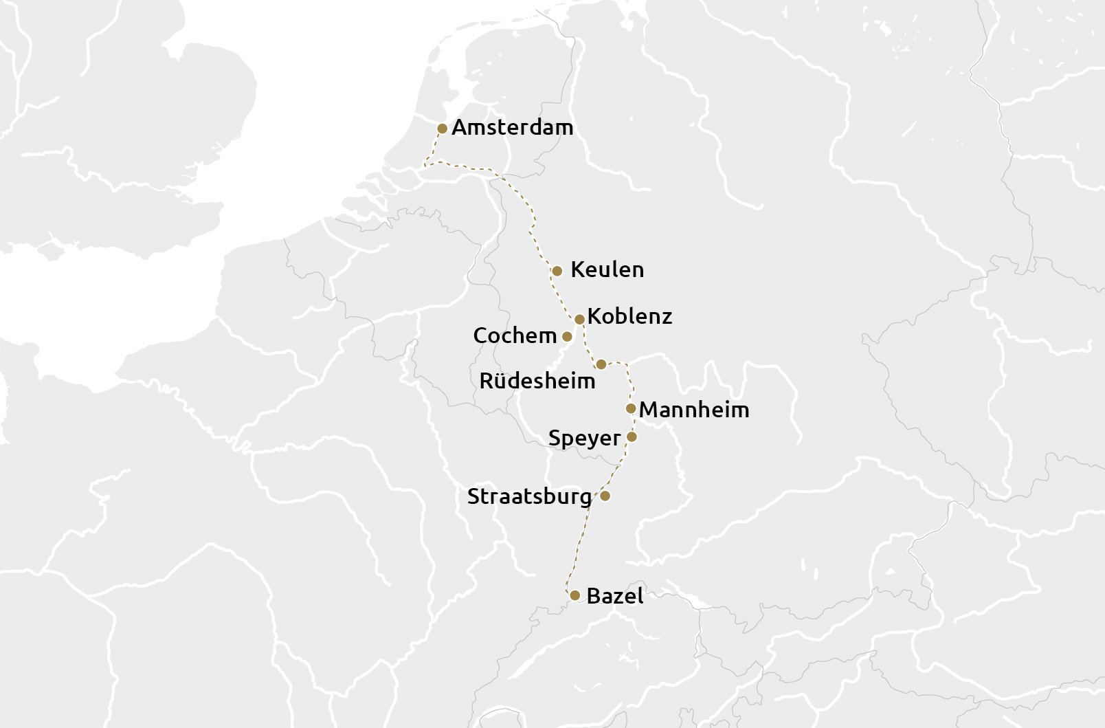 8-daagse klassieke Bergvaart (en Dalvaart) over de Rijn & Moezel
