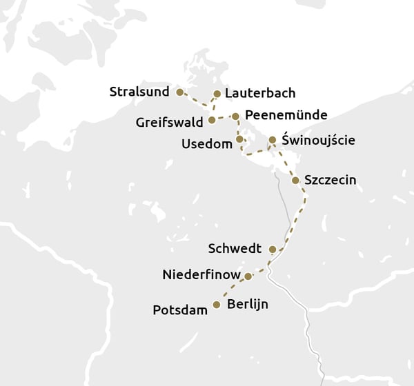 9-daagse Oostzeecruise van Rügen naar Berlijn (2025)