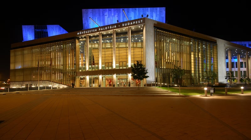 Müpa, Béla Bartók National Concert Hall Budapest
