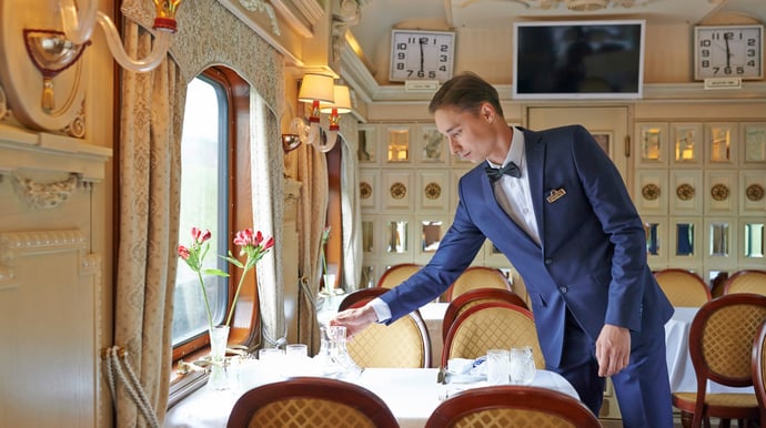 Cruise on rails door 5 verschillende landen per Golden Eagle trein 