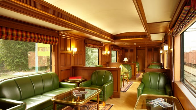 11-daagse treinreis van Mumbai naar Delhi met de privétrein  Maharajas' Express