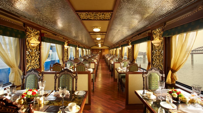 Luxe treinreis door India vanuit Delhi met de privétrein Maharajas' Express