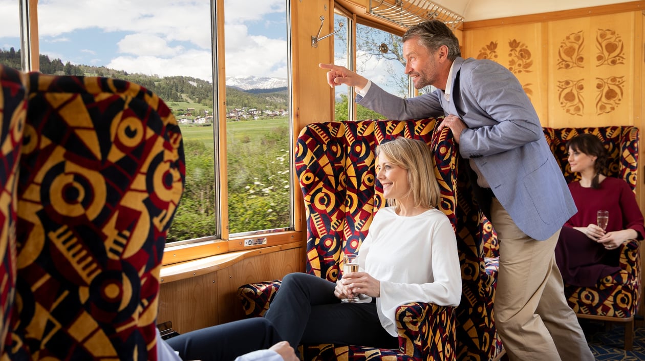 Treinreis Glacier Pullman Express