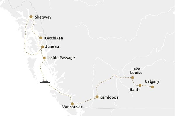 First Passage to the West Discovery  & Alaska Cruise