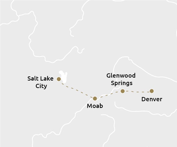 Rockies to the Red Rocks Excursion Salt Lake City