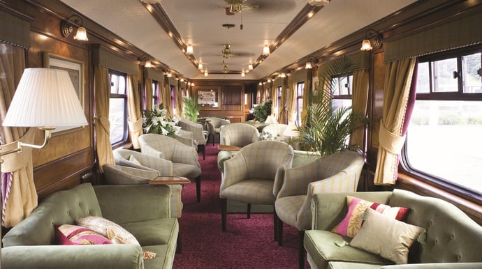 All inclusive treinreis dwars door de Schotse Hooglanden aan boord van Belmond Royal Scotsman