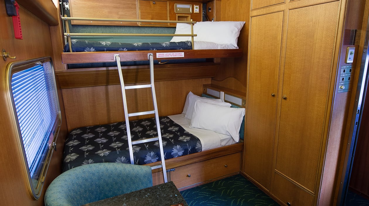 Gold Service Superior Cabin Indian Pacific