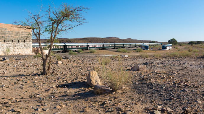 Luxe treinreis per Shongololo Express van Swakopmund naar Pretoria 