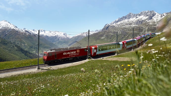 De Gornergrat, Jungfraujoch en de Glacier Express  