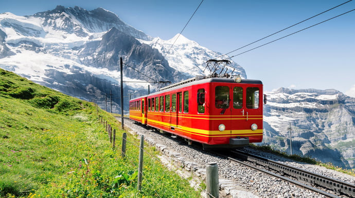treinreis Zwitserland met Jungfraujoch en Pilatus excursie