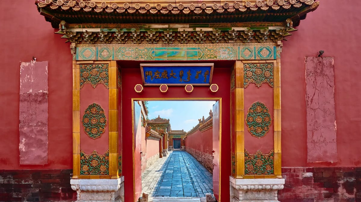 Verbodenstad beijing China