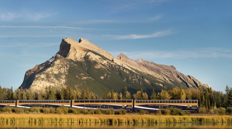 Hoogtepunten van de Canadese Rockies per trein