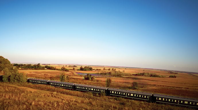 Van Pretoria naar Durban per luxe privétrein van Rovos Rail