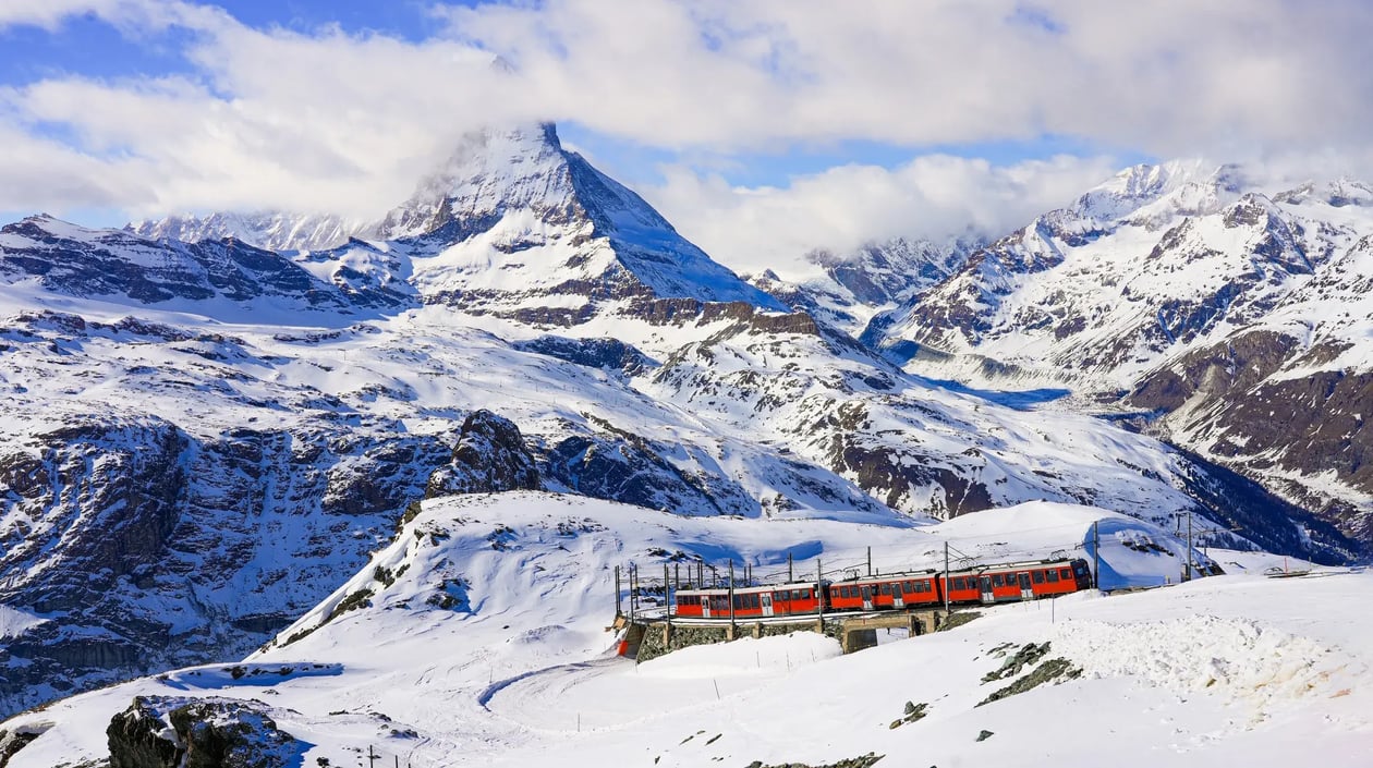 Gornergrat Bahn winter