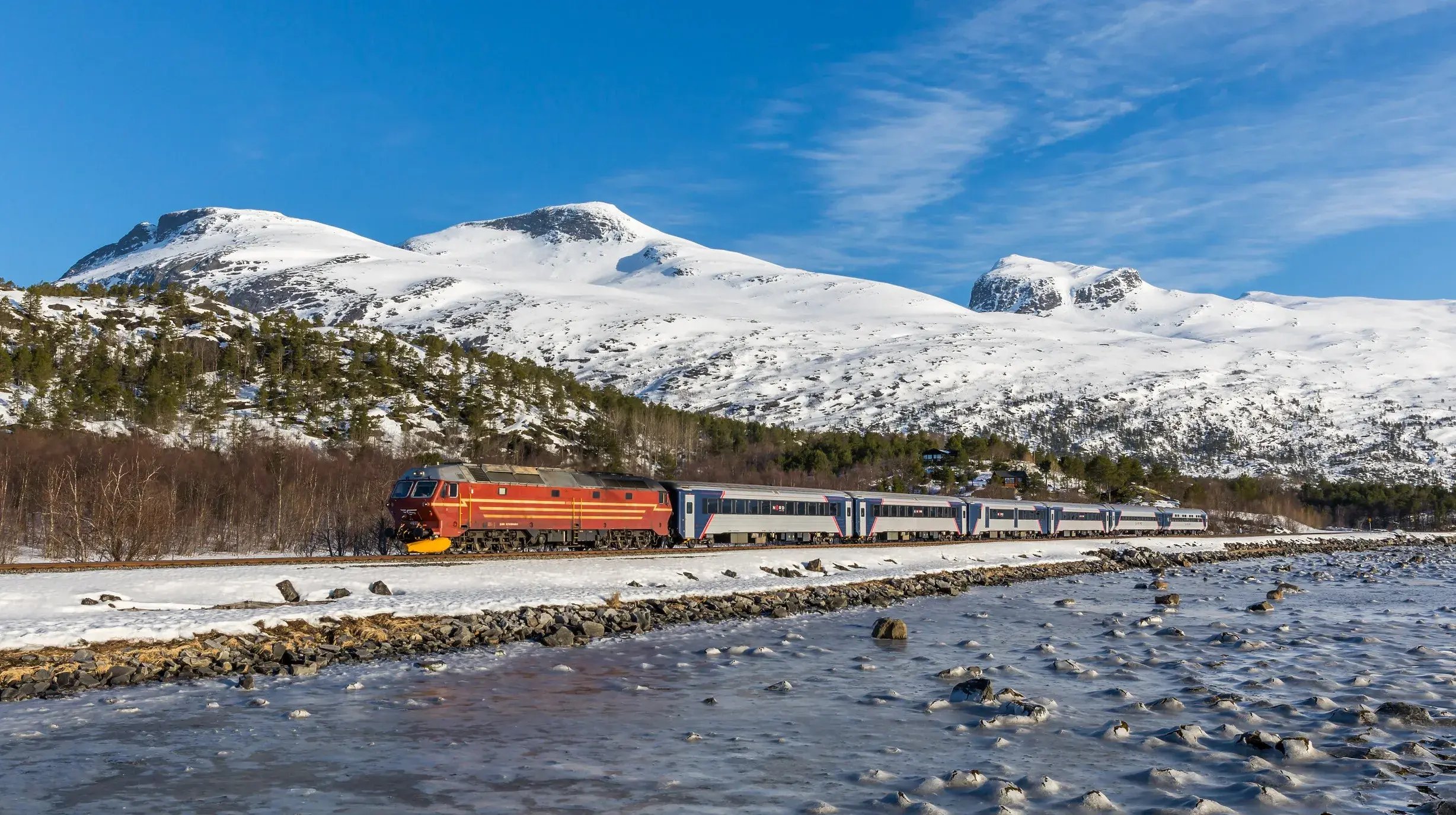 Nordlandsbanen 2 Train route - Between Valnesfjord and Oteråga_David Gubler - SJ Norge