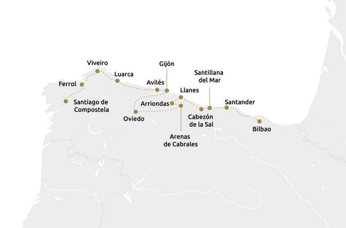 Noord-Spanje met de Costa Verde Express