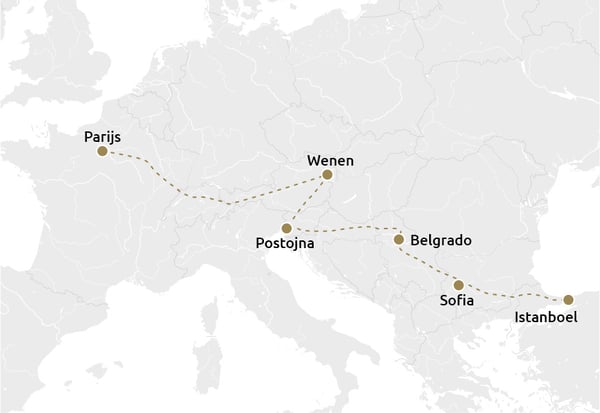 Parijs - Istanboel per Golden Eagle Danube